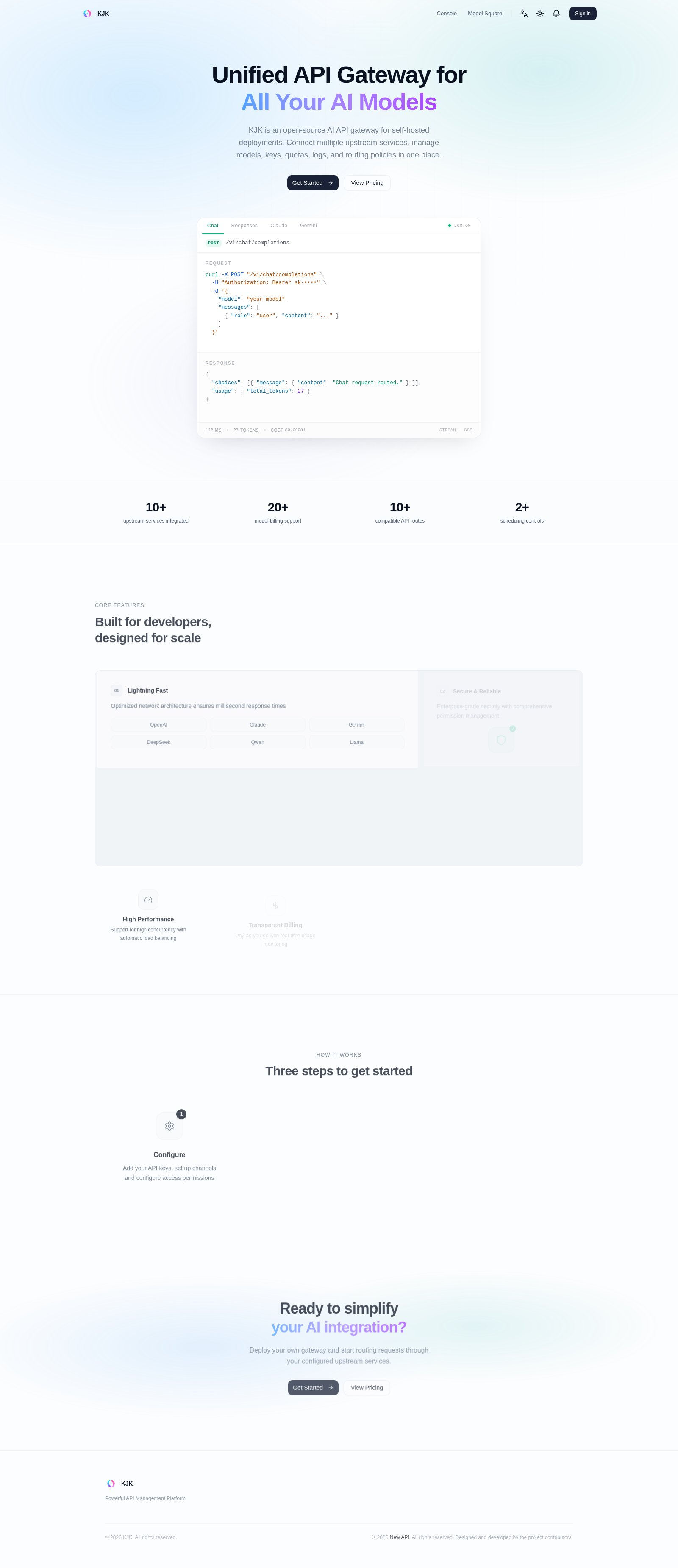 KJK interface preview