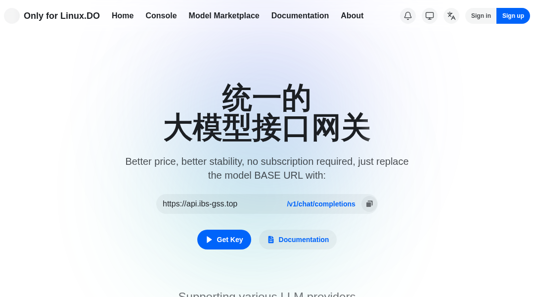 Only for Linux.DO interface preview